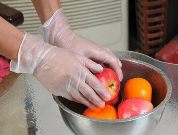 Disposable Gloves Box Of Clear Vinyl Gloves Latex-Free Powder Free Health Gloves