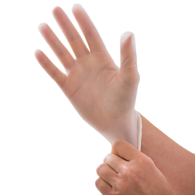 Disposable Medium Clear Vinyl Medical Exam Gloves Powder Free 100 Pack