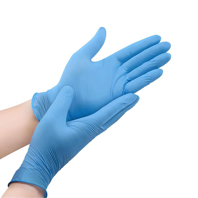 Disposable Medical / Non Medical Nitrile Examination Gloves With CE