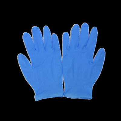 AI/OEM Disposable Nitrile Gloves Ultraviolet Light Disinfecting Powder Free