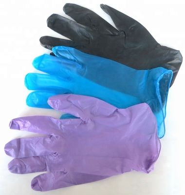 Medical Clinic Powder Free Sterile 11Mpa Disposable Latex Gloves