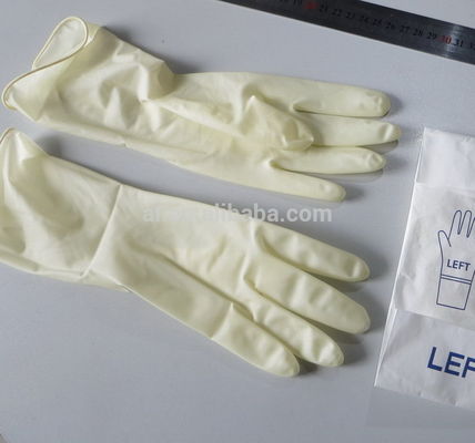 Natural Rubber Latex Sterile Surgical Gloves/medical latex gloves