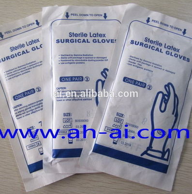 China manufacturer disposable medical surgical latex examination gloves making