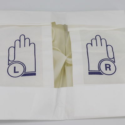 CE White Sterile 9MPa AQL 1.5 Disposable Latex Gloves