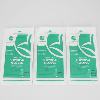 High quality Medical hospital Latex surgical gloves price / Sterile Latex gloves