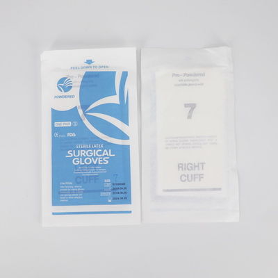 Disposable Latex gloves/Medical Examination Gloves/long cuff gloves