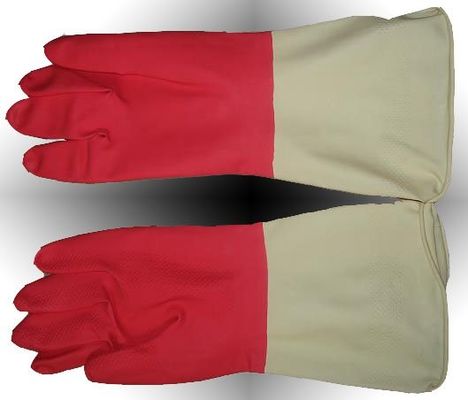 rubber gloves scrap/Black cleaning latex rubber gloves for household
