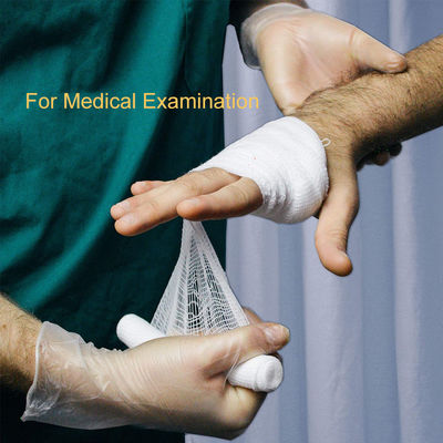 USP Grade 4.5g Disposable Vinyl Hand Gloves Personal Care