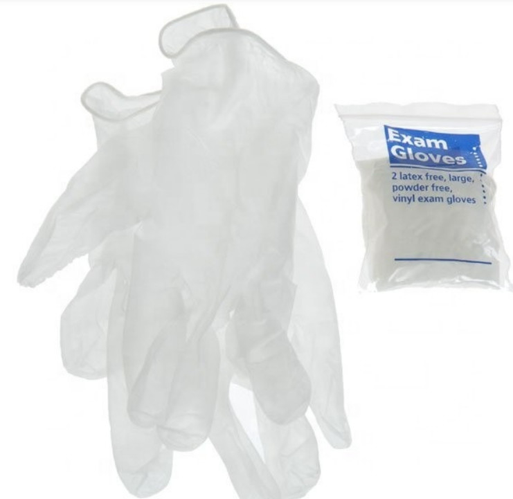 Surgical Disposable Powder Free Vinyl Hand Gloves 4.5g