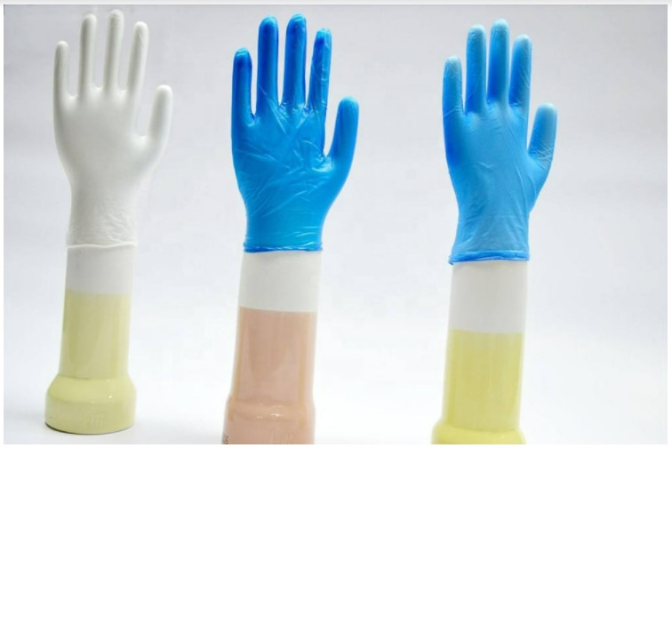 Disposable Surgical Powder Free Vinyl Hand Gloves CE FDA 4.5g