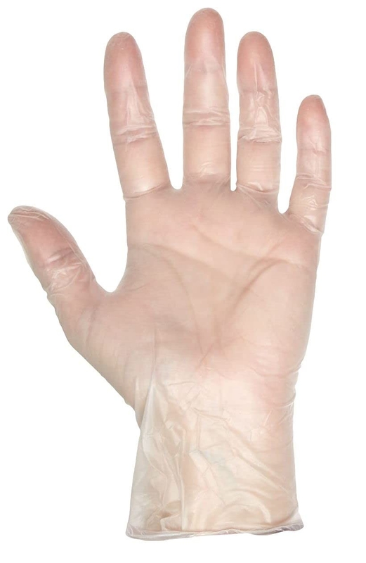 Disposable Clear Vinyl Gloves Latex Free For Kitchen Cooking