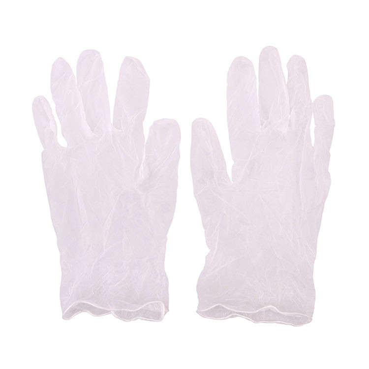 OEM Powder Free Vinyl Transparent Gloves XS-XL Size