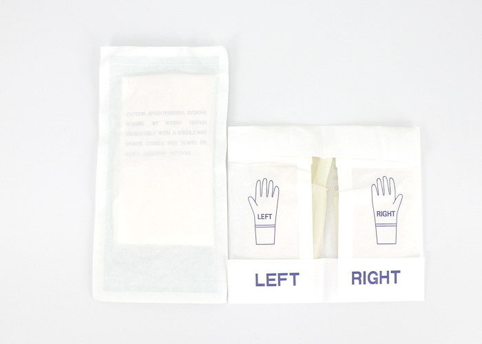FDA 100pcs White Latex 0.10mm Disposable Medical Glove