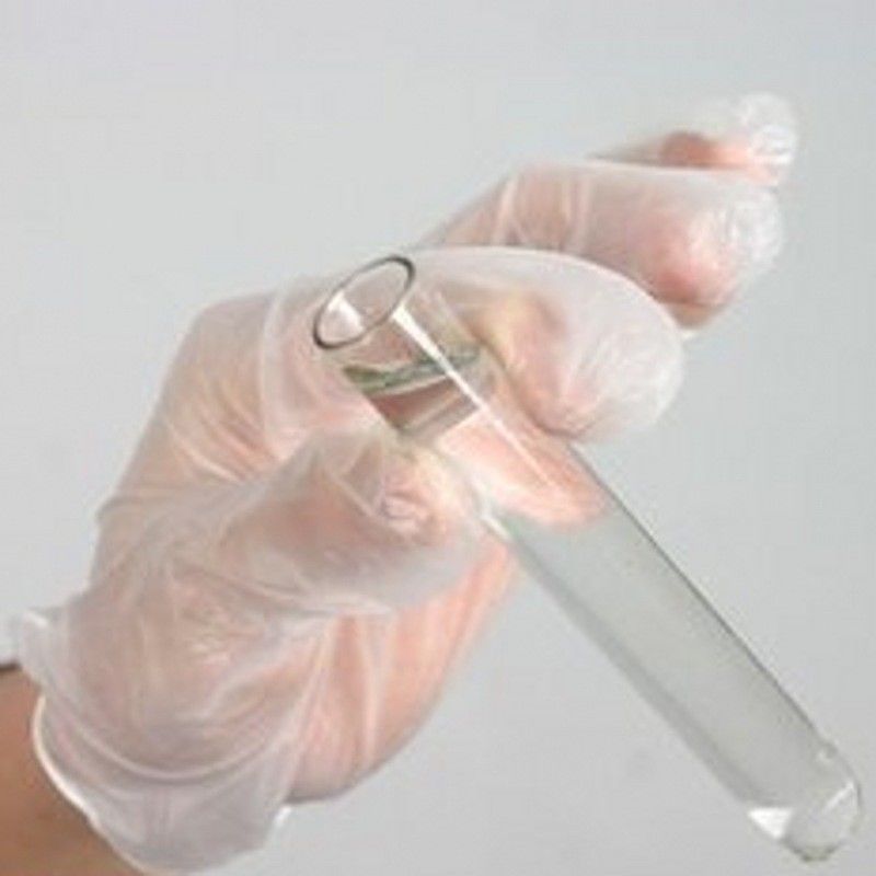 Transparent Dental Powder Free 0.10mm Vinyl Disposable Gloves