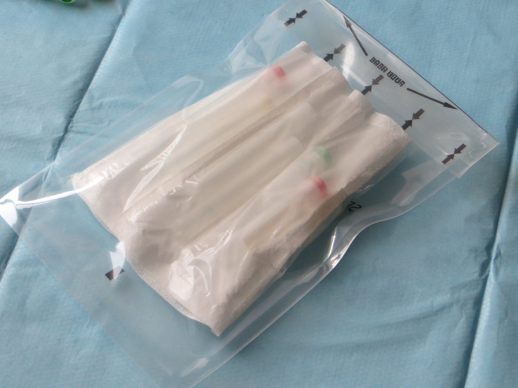 FDA Sealed  Biohazard 95kpa Specimen Transport Bag With Absorbent Pocket Sleeve