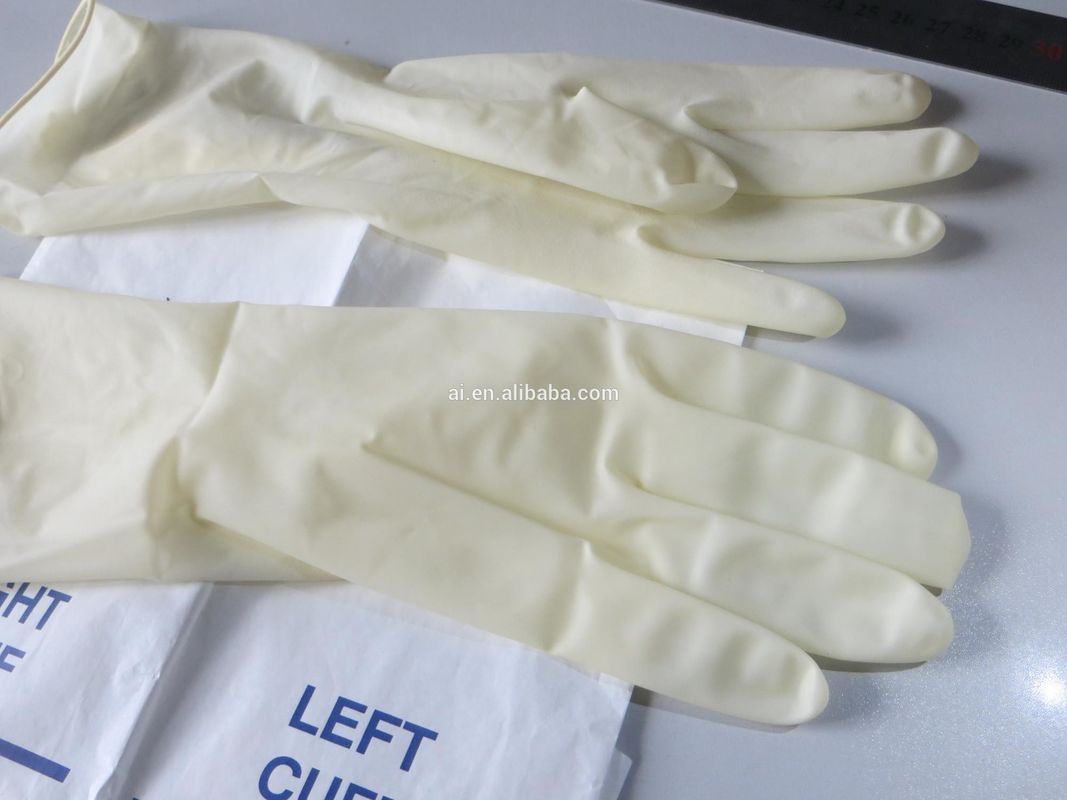 China manufacturer disposable medical surgical latex examination gloves making