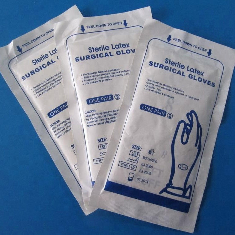 Disposable Surgical Powder/Powder free latex non sterile examination gloves