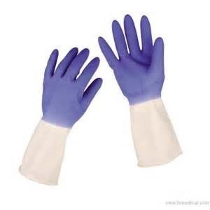 latex nitrile coated natural rubber glove industrial natural rubber non-slip work gloves