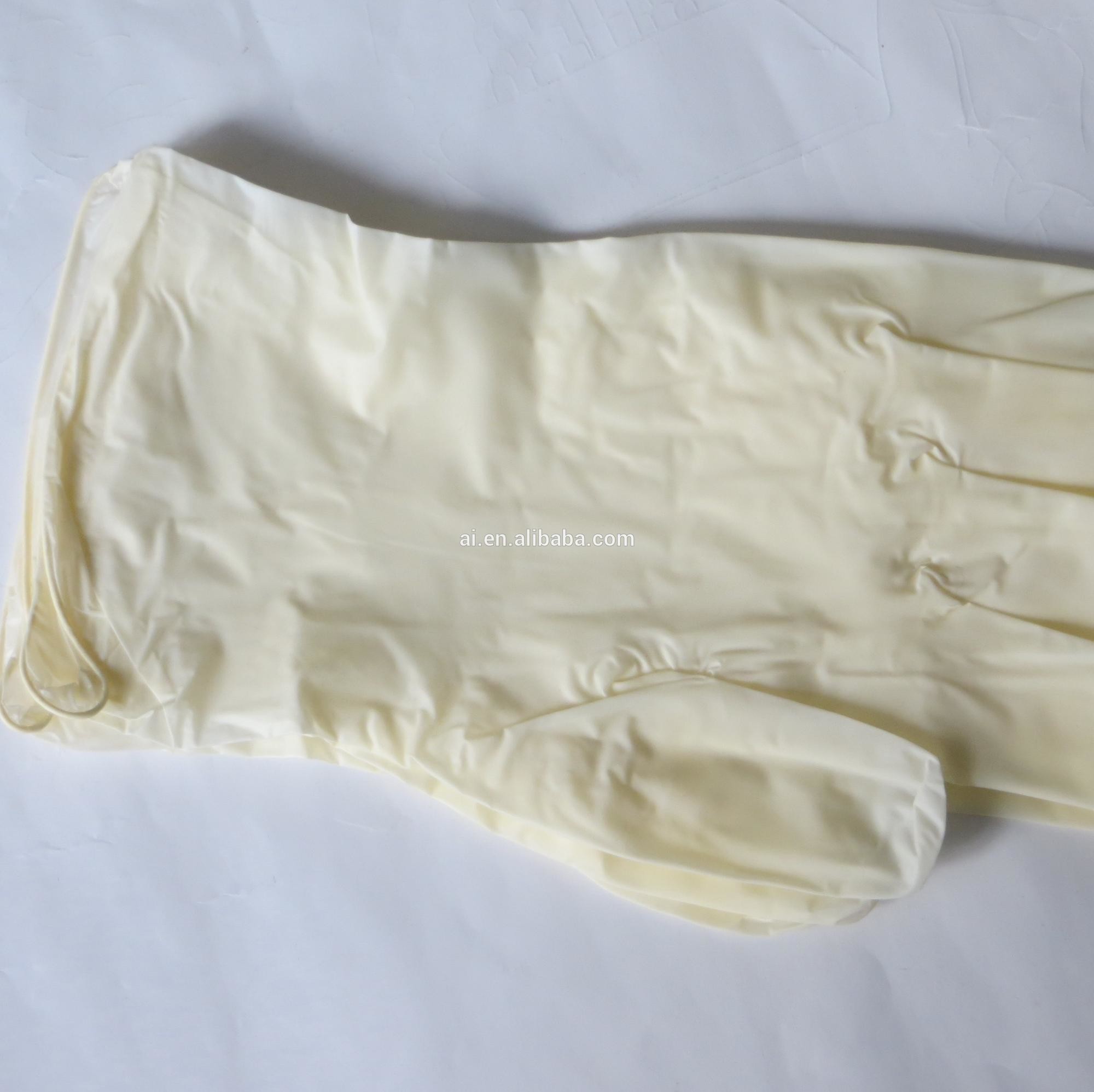 Disposable powdered latex surgical gloves Medical Latex Gloves Laboratory Food