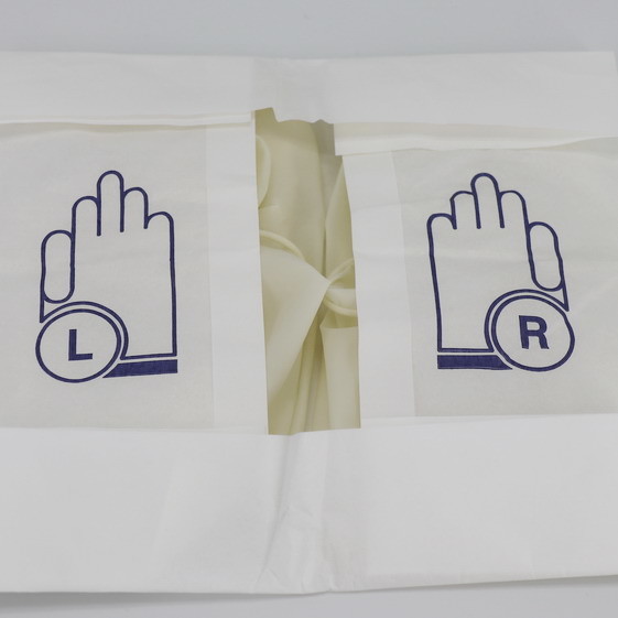 CE White Sterile 9MPa AQL 1.5 Disposable Latex Gloves